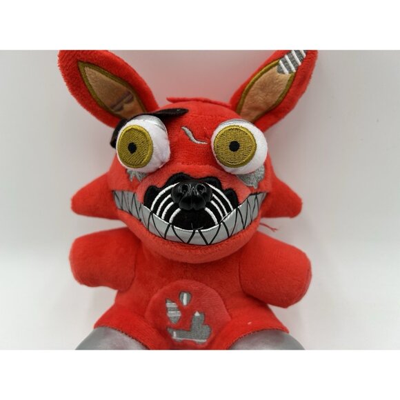FNAF Plush Red Nightmare Foxy Five Nights At Freddy’s Stuffed Animal Toy 8” - Picture 3 of 7
